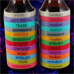 Other Wine Charms Rubber Beer Bottle Bands 6 Other Wine Charms Rubber Beer Bottle Bands