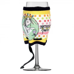 Wine Woozie Wine Glass Accessories Woozie Signature Emerson, Birthday Queen