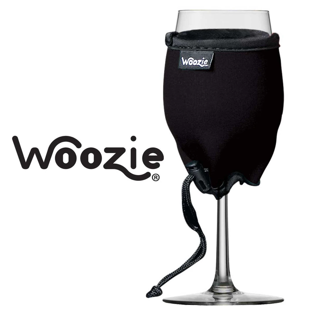 Wine Glass Accessories The Wine Woozie - Black 1 Wine Glass Accessories The Wine Woozie - Black