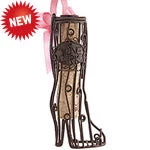 Epic Products Boot Cork Cage Bottle Ornament Cork Presentation