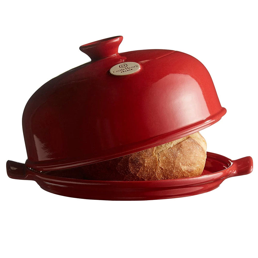 Emile Henry Bread Cloche - Burgundy 1 Emile Henry Bread Cloche - Burgundy