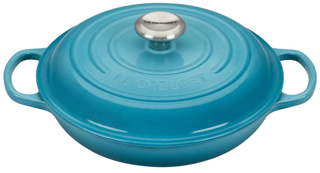 Le Creuset 5 Quart Signature Cast Iron Braiser 10 Le Creuset 5 Quart Signature Cast Iron Braiser