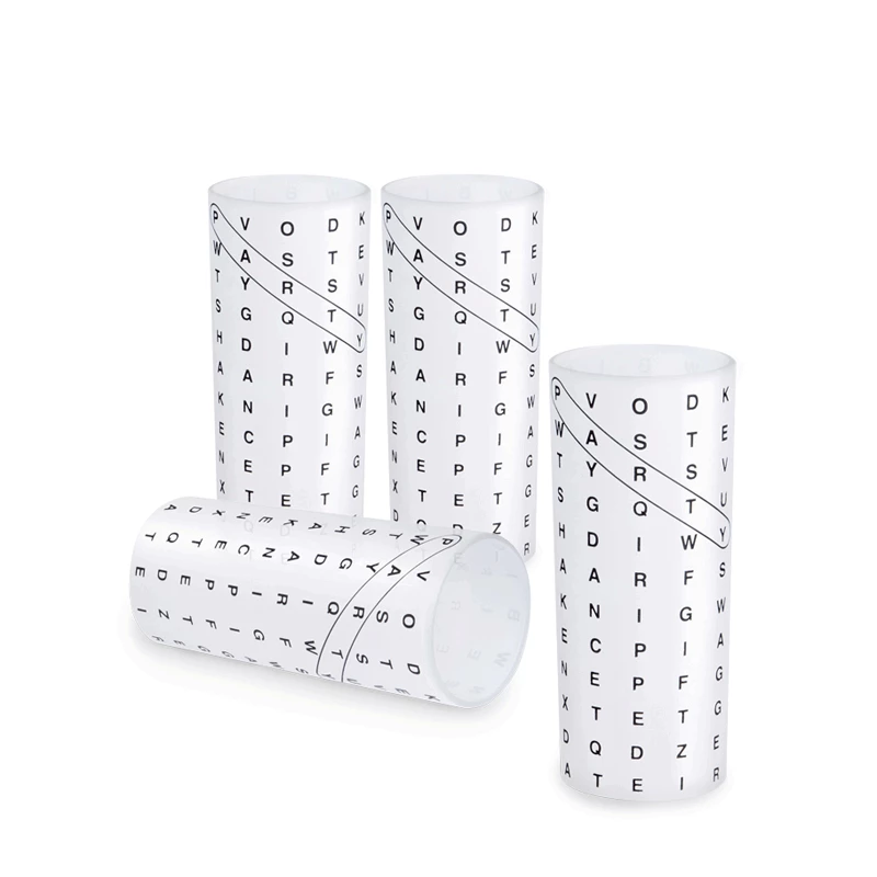 Wild Eye Designs Bar Glassware Crossword Shot Glasses 1 Wild Eye Designs Bar Glassware Crossword Shot Glasses