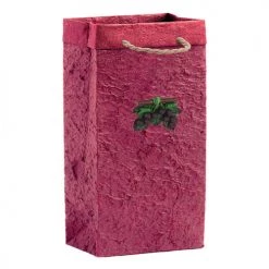 True Fabrications Crush 2-Bottle Wine Bag - Set Of 4 Wine & Liquor Gift Bags