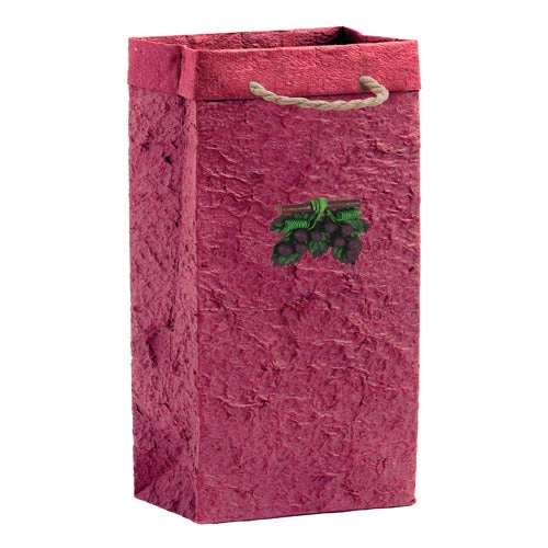 True Fabrications Crush 2-Bottle Wine Bag - Set Of 4 Wine & Liquor Gift Bags 1 True Fabrications Crush 2-Bottle Wine Bag - Set Of 4 Wine & Liquor Gift Bags