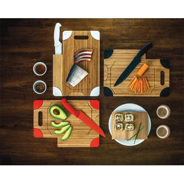Cheese/Cutting Boards Picnic Time Culina Cutting Board- Black 3 Cheese/Cutting Boards Picnic Time Culina Cutting Board- Black