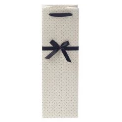 True Fabrications Dainty Details Cream Wine Gift Bag - Set Of 10 Wine & Liquor Gift Bags