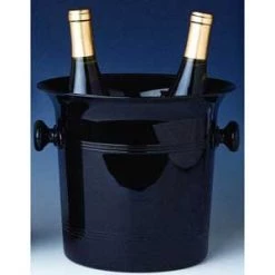 Other Double Vino Bottle Cooler Black Champagne Buckets/Wine Chillers