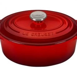 Le Creuset Signature 6.75 Quart Oval Enameled Cast Iron Dutch Oven