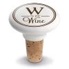 Epic Products Wine Bottle Stoppers W Is For Wine Ceramic Bottle Stopper