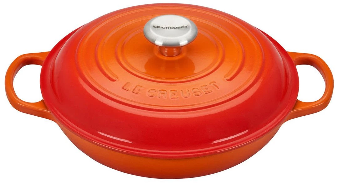 Le Creuset 5 Quart Signature Cast Iron Braiser 8 Le Creuset 5 Quart Signature Cast Iron Braiser