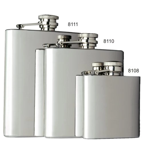 Other Captive-Top Pocket Flask - 8 Oz Flasks 1 Other Captive-Top Pocket Flask - 8 Oz Flasks