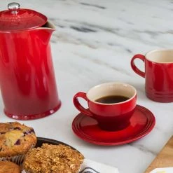 Le Creuset Coffee & Tea Le Creuset 27 Ounce Stoneware French Press