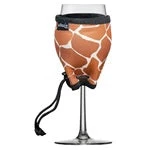 Wine Woozie Woozie Designer Safari Giraffe Wine Glass Accessories