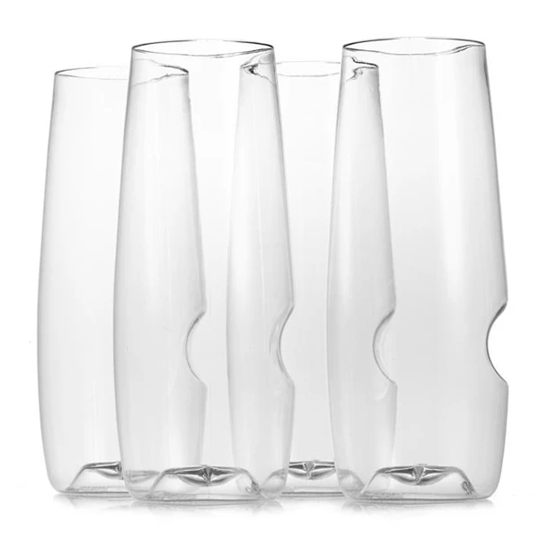 Acrylic Glassware Govino Go Anywhere Shatterproof Champagne Glasses (Set Of 4) 2 Acrylic Glassware Govino Go Anywhere Shatterproof Champagne Glasses (Set Of 4)