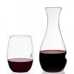 Acrylic Glassware Govino Go Anywhere Shatterproof Decanter & Wine Glass Set