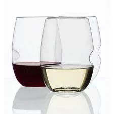 GoVino Shatterproof Stemless Glasses (Set Of 4)