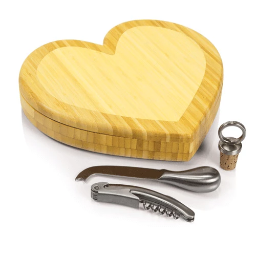 Cheese/Cutting Boards Picnic Time Heart Cutting Board 1 Cheese/Cutting Boards Picnic Time Heart Cutting Board