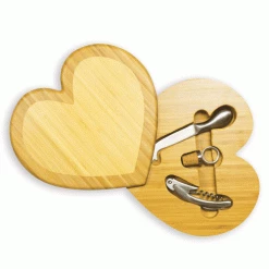 Cheese/Cutting Boards Picnic Time Heart Cutting Board 6 Cheese/Cutting Boards Picnic Time Heart Cutting Board