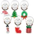Epic Products Holiday Mix Suction Cup Wine Glass Charms Wine Glass Accessories