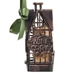 Epic Products Cork Presentation House Cork Cage Bottle Ornament