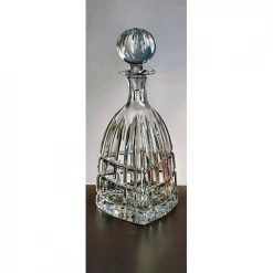 Badash Crystal Triangle Decanter 28oz.