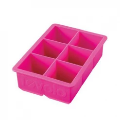 Tovolo King Cube Ice Tray- Fushia Champagne Buckets/Wine Chillers