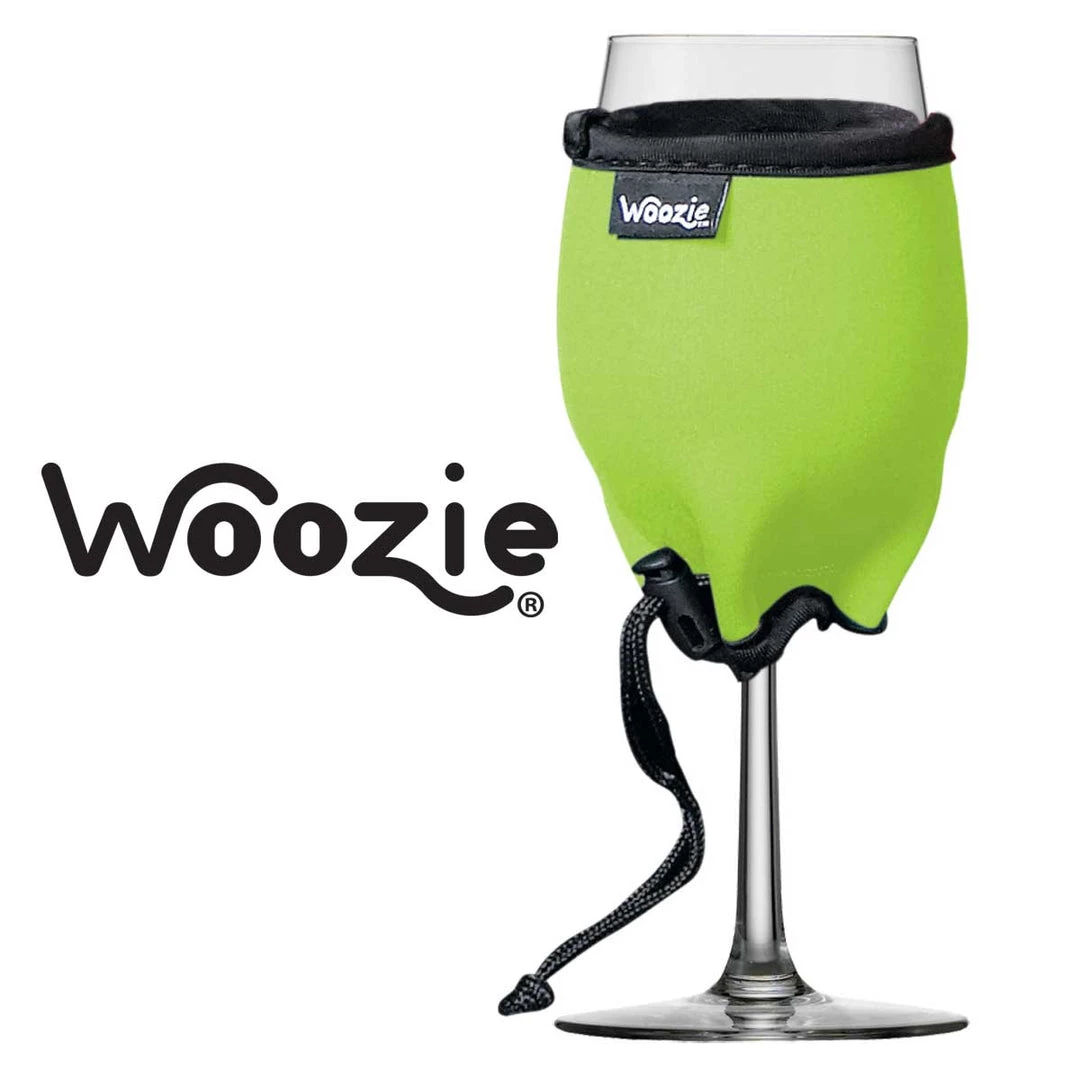 The Wine Woozie - Lime Green Wine Glass Accessories 1 The Wine Woozie - Lime Green Wine Glass Accessories