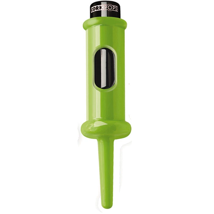 CorkPops Pump Style Corkscrews Cork Pops Cork Popper - Lime Green 1 CorkPops Pump Style Corkscrews Cork Pops Cork Popper - Lime Green
