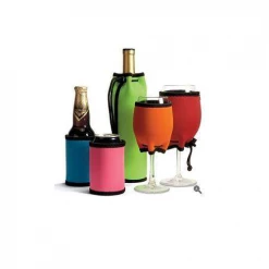 Wine Woozie Wine Carry Bags The Wine Bottle Woozie - Lime Green 7 Wine Woozie Wine Carry Bags The Wine Bottle Woozie - Lime Green