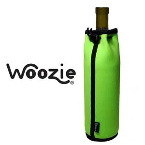 Wine Woozie Wine Carry Bags The Wine Bottle Woozie - Lime Green 1 Wine Woozie Wine Carry Bags The Wine Bottle Woozie - Lime Green
