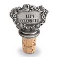 Epic Products Let's Celebrate! Bottle Stopper Wine Bottle Stoppers