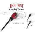 Wine Aeration Metrokane Houdini Pourer / Aerator - Black