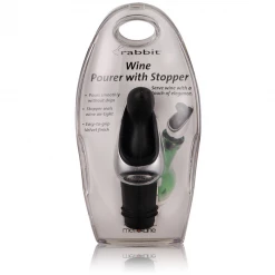 Wine Bottle Stoppers Metrokane Velvet Wine Pourer With Stopper