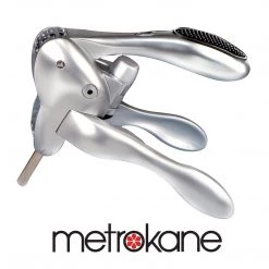 Metrokane Rabbit Corkscrew W/ Free Foil Cutter - Silver Lever Model Corkscrews