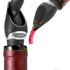 Wine Bottle Stoppers Metrokane Velvet Wine Pourer With Stopper