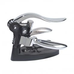 Oggi Wine Bottle Lever Corkscrew - Chrome Lever Model Corkscrews