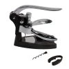 Lever Model Corkscrews Pampered Grape Wizard Corkscrew - Chrome
