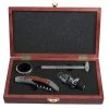 Pampered Grape Four Piece Deluxe Wine Set Waiter Style Corkscrews