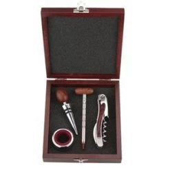 Pampered Grape Majestic Chateau 4-Piece Corkscrew Gift Set