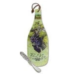 Epic Products Pinot Noir Wine Bottle Cheese Server Cheese/Cutting Boards