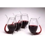 Pampered Grape Bar Glassware Port Sippers (set Of 4)