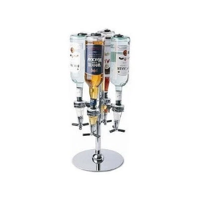 Pampered Grape Liquor Shot Dispensers Rotating Shot Dispenser (4 Bottles) 3 Pampered Grape Liquor Shot Dispensers Rotating Shot Dispenser (4 Bottles)
