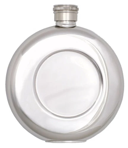 Other Round Pocket Stainless Steel Flask - 4.5 Oz. Flasks 1 Other Round Pocket Stainless Steel Flask - 4.5 Oz. Flasks