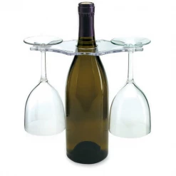 Epic Products Wine Bottle Accessories Twosome Stemcaddy 6 Epic Products Wine Bottle Accessories Twosome Stemcaddy