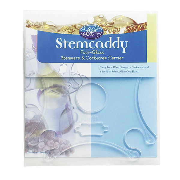 Epic Products Wine Bottle Accessories Twosome Stemcaddy 4 Epic Products Wine Bottle Accessories Twosome Stemcaddy