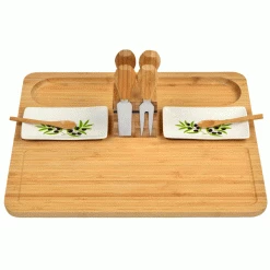 Cheese/Cutting Boards Picnic At Ascot Sherborne Bread And Cheese Set