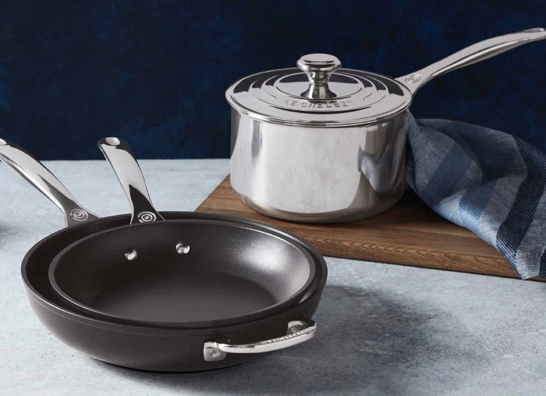 Le Creuset Saucepans Le Creuset 3 Quart Stainless Steel Saucepan 6 Le Creuset Saucepans Le Creuset 3 Quart Stainless Steel Saucepan