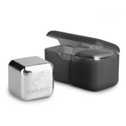 Metrokane Rabbit Jumbo Chilling Stones, Set Of 2