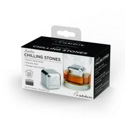 Metrokane Rabbit Jumbo Chilling Stones, Set Of 2
